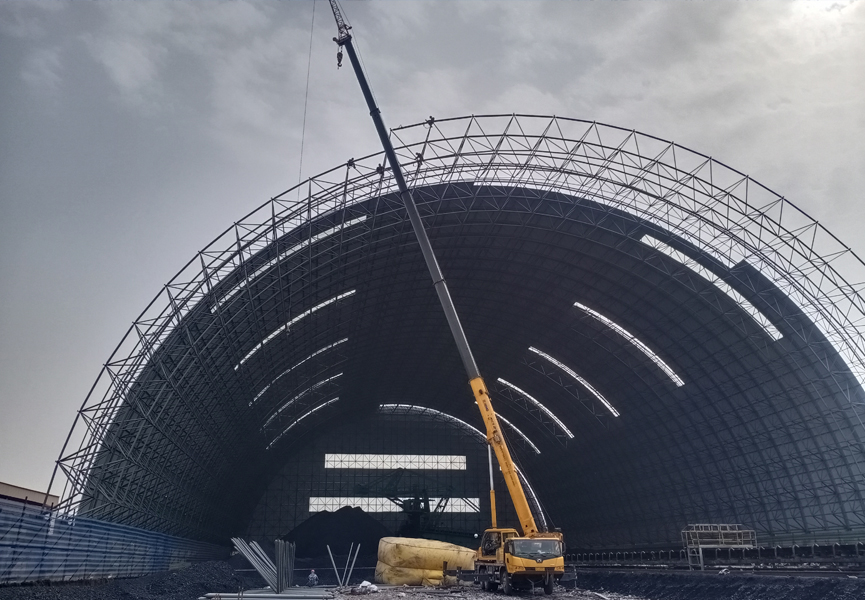 銅陵海螺四個(gè)堆場封閉